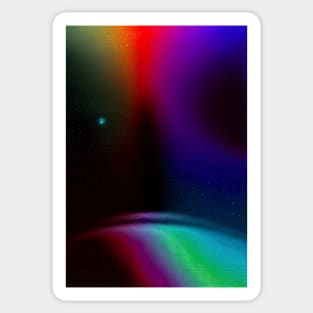 Rainbow Space Sticker